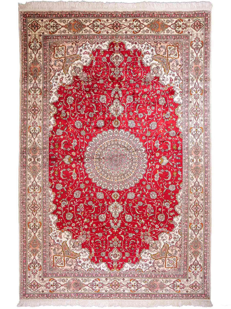 China Seide Teppich 278x183cm - Orientteppich