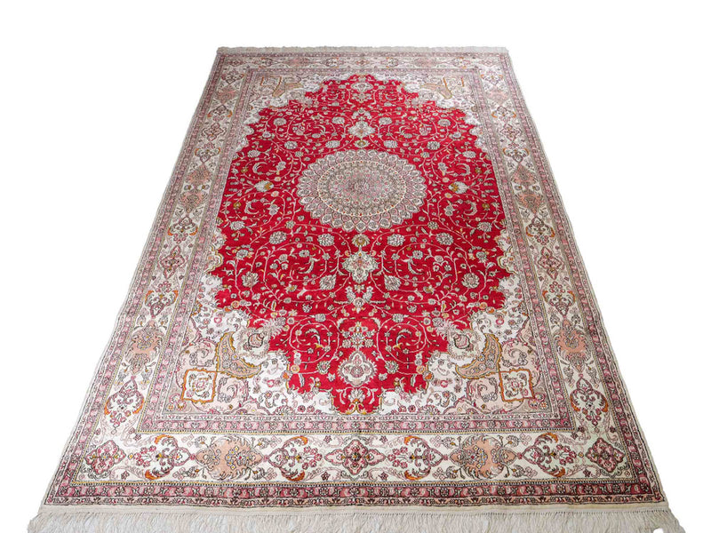 China Seide Teppich 278x183cm - Orientteppich