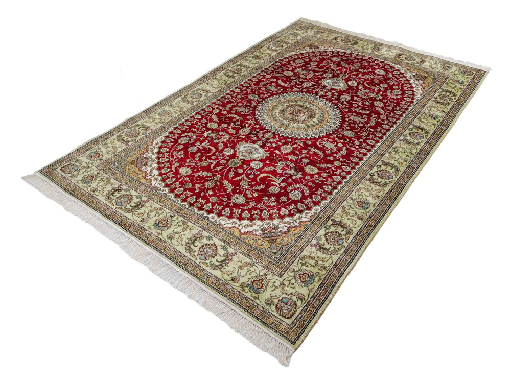 Seidenteppich - China Seide - 240 x 153 cm - rot