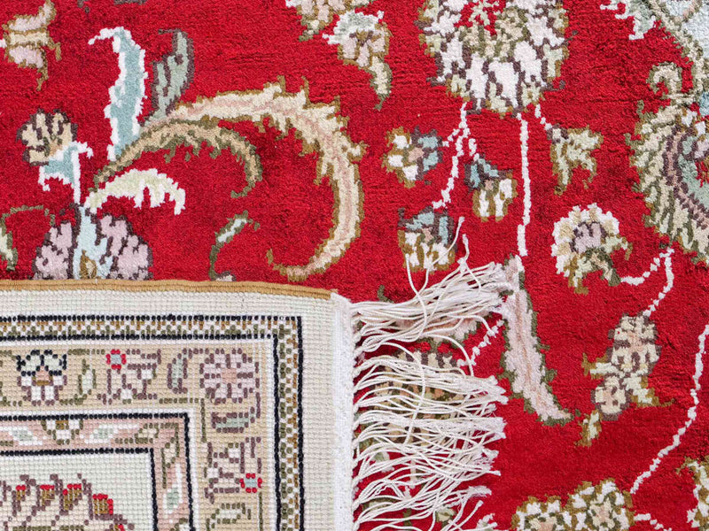 Seidenteppich - China Seide - 240 x 153 cm - rot