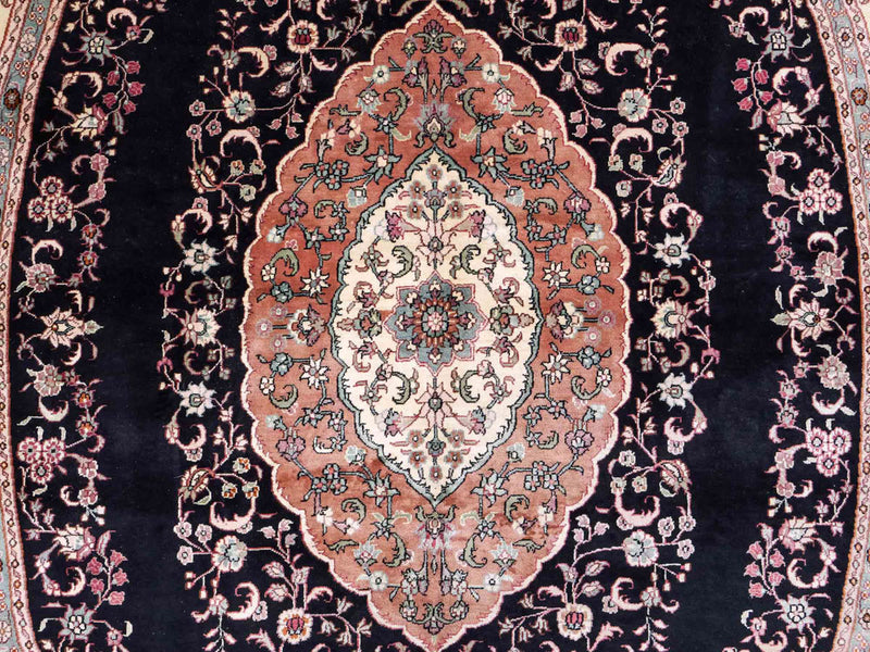 Seidenteppich - China Seide - 238 x 153 cm - anthrazit