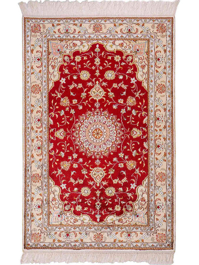 China Seide Teppich 77x120cm - Orientteppich
