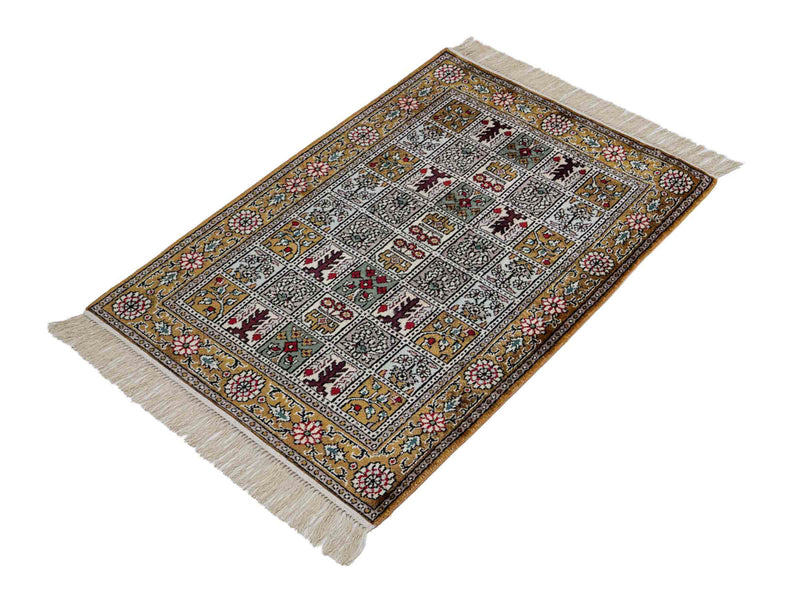 China Seide Teppich 92x64cm - Orientteppich