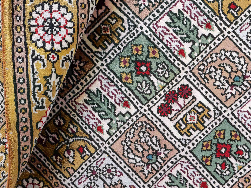 China Seide Teppich 92x62cm - Orientteppich