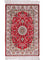 Seidenteppich - China Seide - 91 x 62 cm - rot