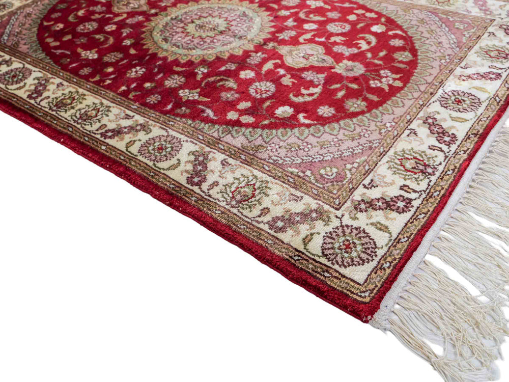 China Seide Teppich 90x59cm - Orientteppich