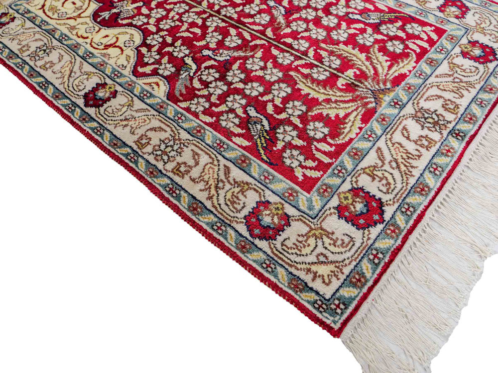 China Seide Teppich 86x58cm - Orientteppich