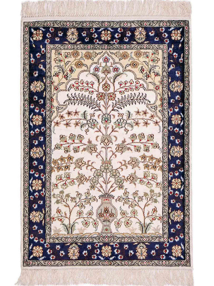 China Seide Teppich 90x62cm - Orientteppich