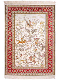 China Seide Teppich 184x125cm - Orientteppich – product image