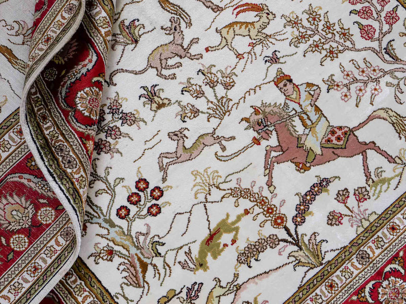 China Seide Teppich 184x125cm - Orientteppich