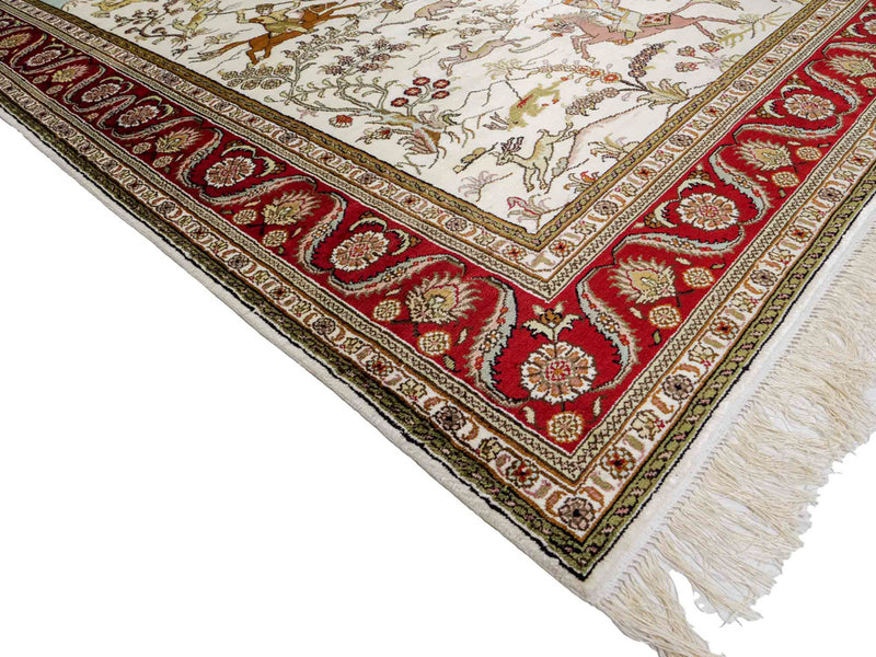China Seide Teppich 184x125cm - Orientteppich