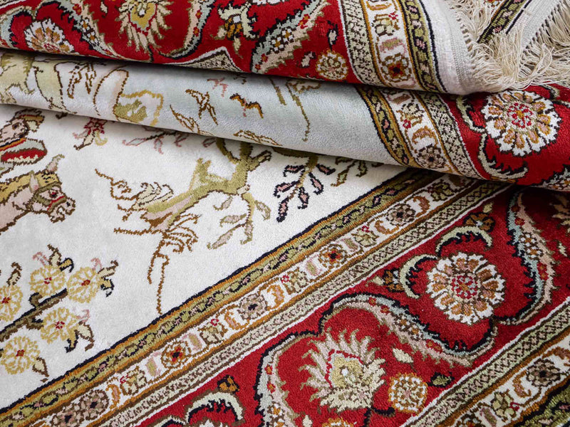 China Seide Teppich 184x125cm - Orientteppich