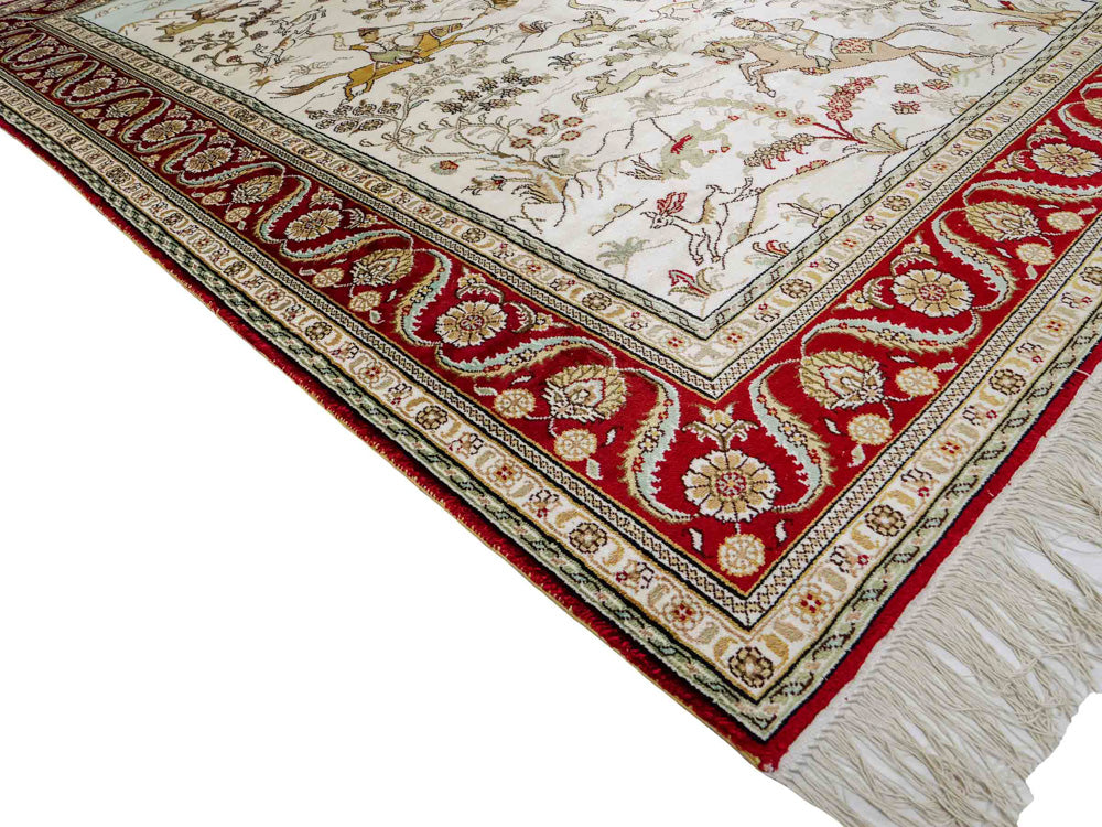 China Seide Teppich 183x124cm - Orientteppich
