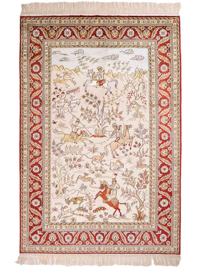 China Seide Teppich 121x193cm - Orientteppich