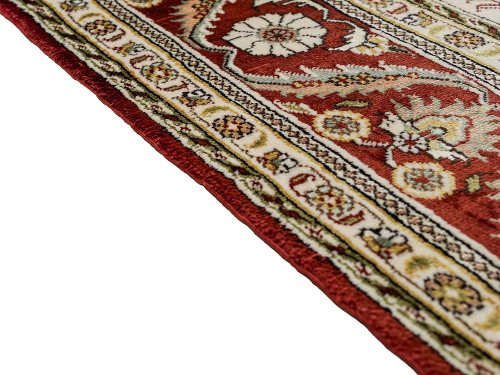 Seidenteppich - China Seide - 193 x 121 cm - beige