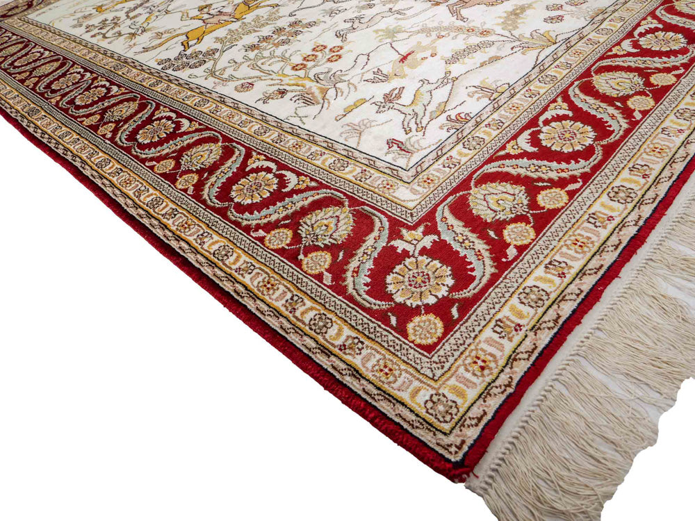 China Seide Teppich 185x127cm - Orientteppich