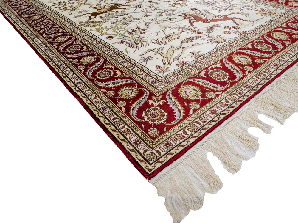 China Seide Teppich 185x124cm - Orientteppich