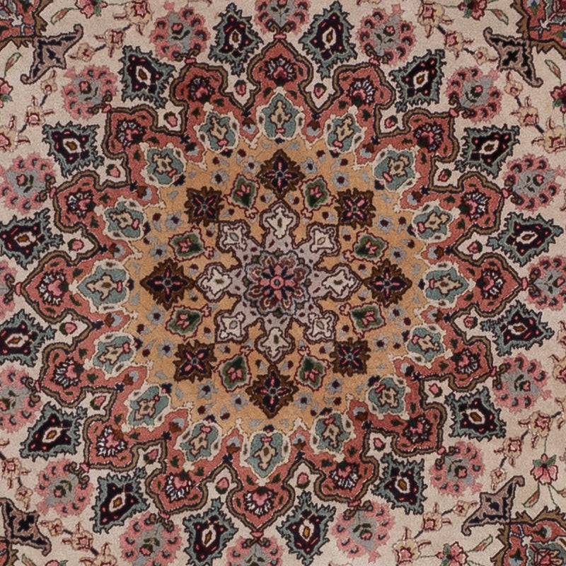 Täbriz - 50 Raj Teppich 200x200cm - Perserteppich