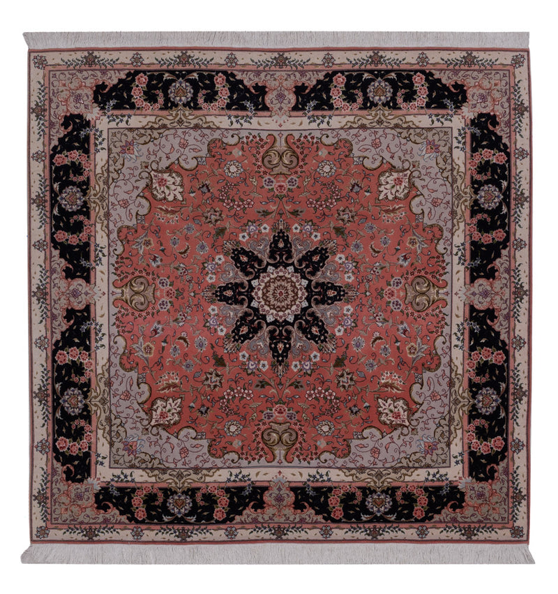 Täbriz - 50 Raj Teppich 199x198cm - Perserteppich