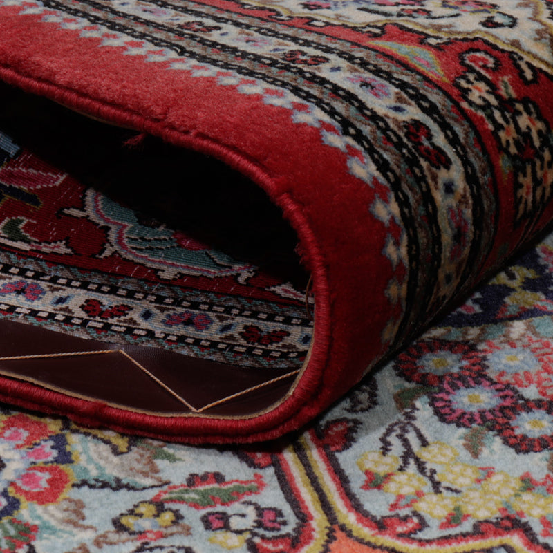 Perserteppich - Ghom - 204 x 140 cm - dunkelblau