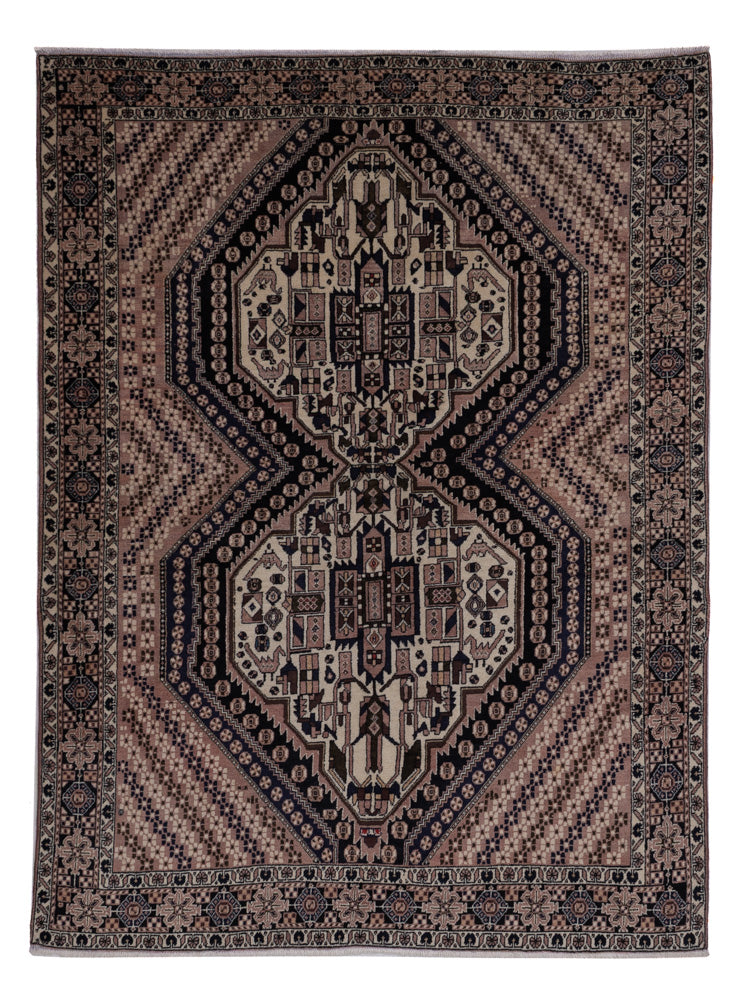 Afshar Sirjan Teppich 210x152cm - Perserteppich