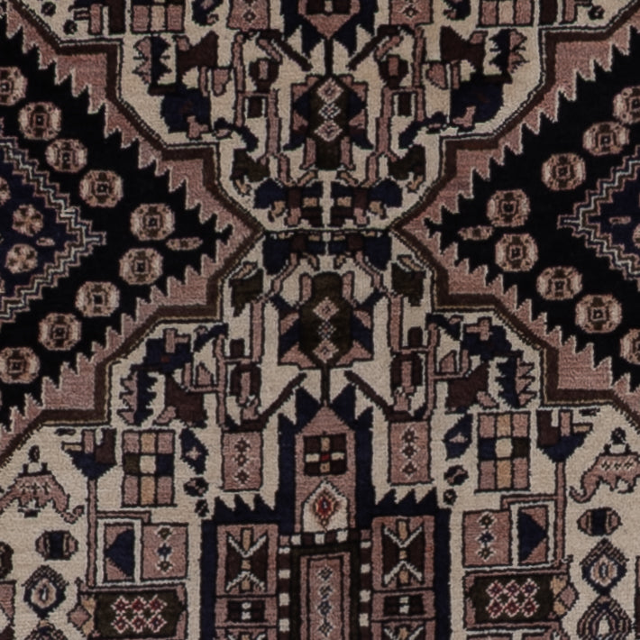 Afshar Sirjan Teppich 210x152cm - Perserteppich