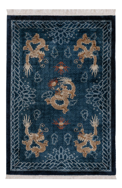 China Seide Teppich 123x187cm - Orientteppich