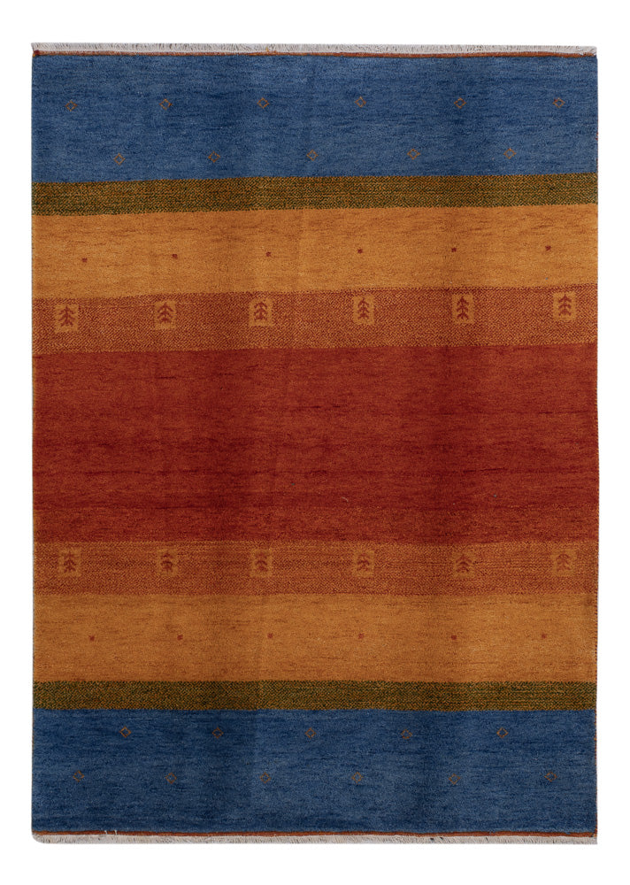 Perser Gabbeh Teppich 241x171cm - Wollteppich