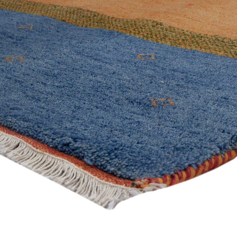 Perser Gabbeh Teppich 241x171cm - Wollteppich