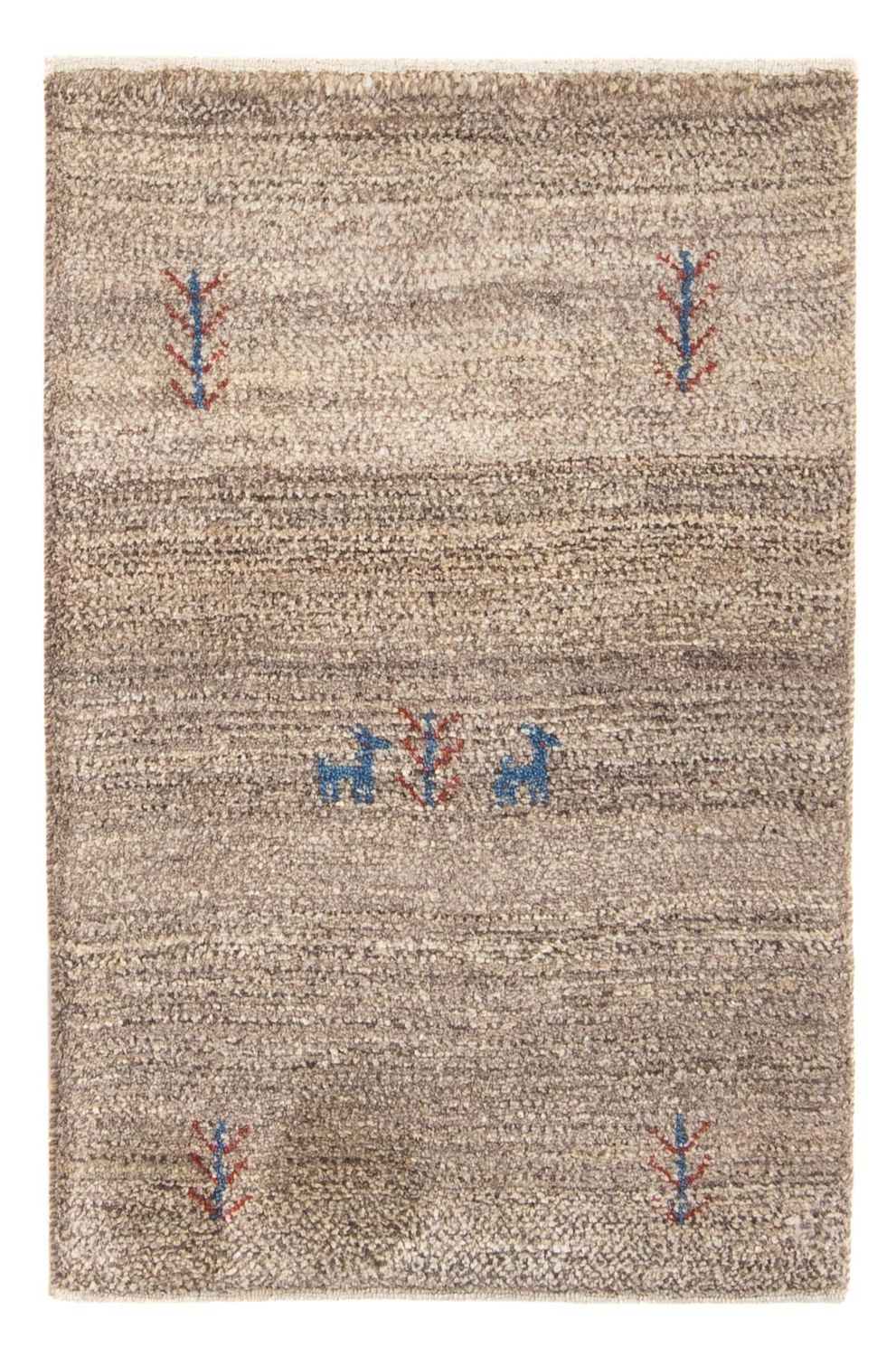 Gabbeh Teppich - Perser - 86 x 57 cm - natur