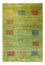 Gabbeh Teppich - Perser - 88 x 57 cm - grün