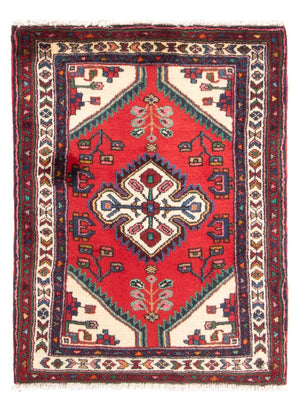 Perserteppich - Nomadic - 90 x 65 cm - rot