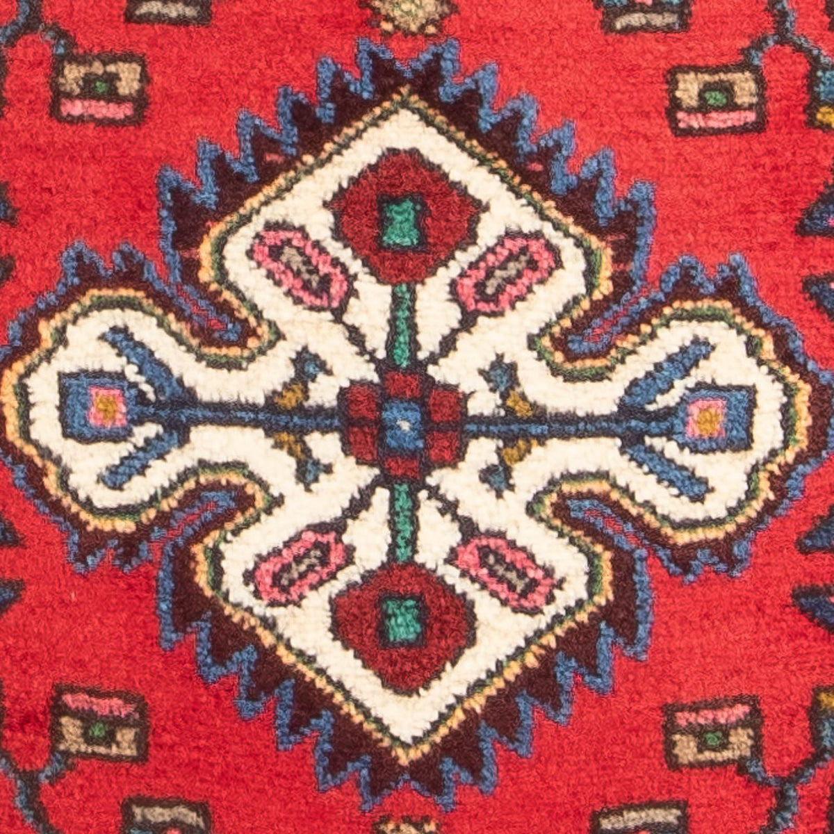 Perserteppich - Nomadic - 90 x 65 cm - rot
