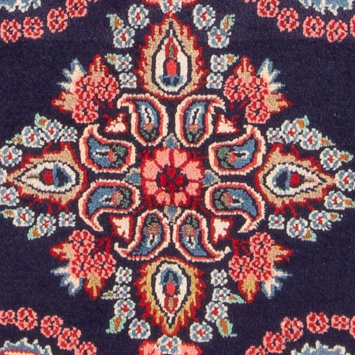 Perserteppich - Classic - 96 x 66 cm - dunkelblau