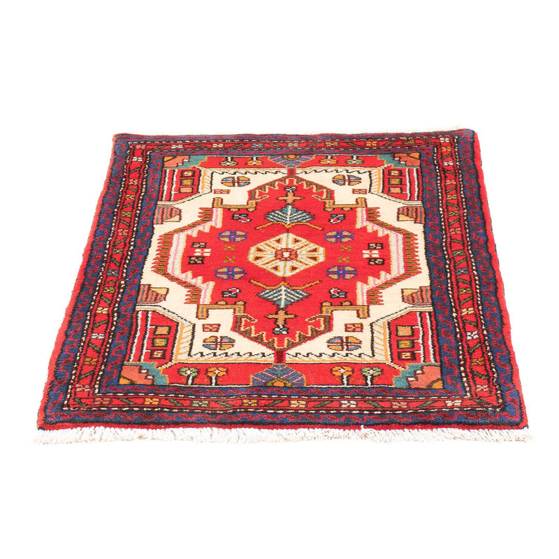 Perserteppich - Nomadic - 91 x 65 cm - rot