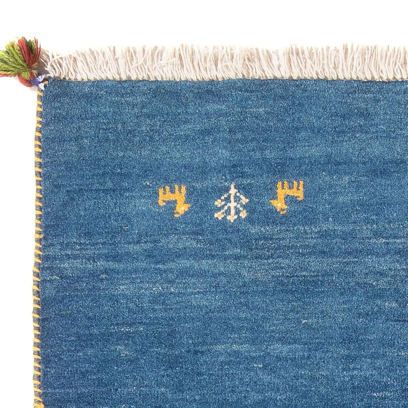 Gabbeh Teppich - Perser - 145 x 106 cm - blau
