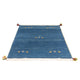 Gabbeh Teppich - Perser - 145 x 106 cm - blau