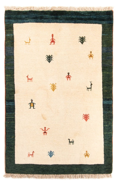 Gabbeh Persisch Teppich 100x152cm - Perserteppich Wollteppich