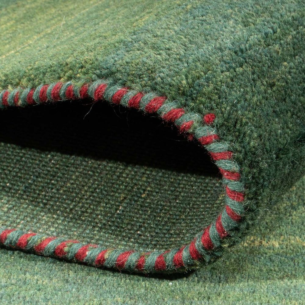 Gabbeh Teppich - Perser - 200 x 150 cm - grün