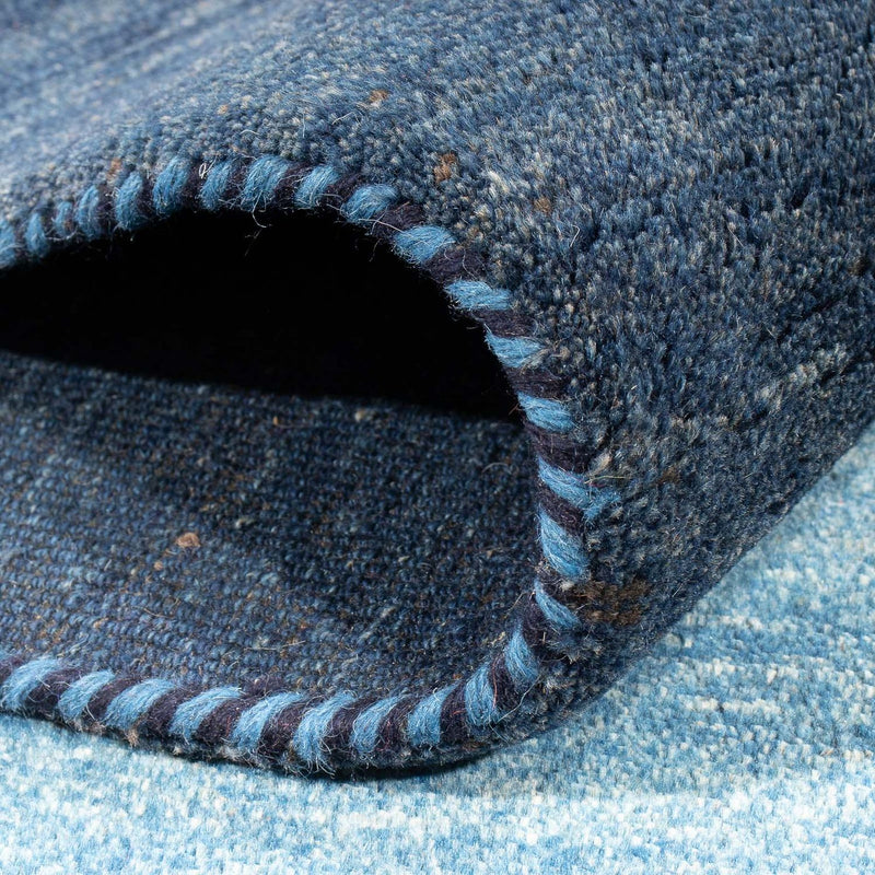 Gabbeh Teppich - Perser - 292 x 195 cm - blau