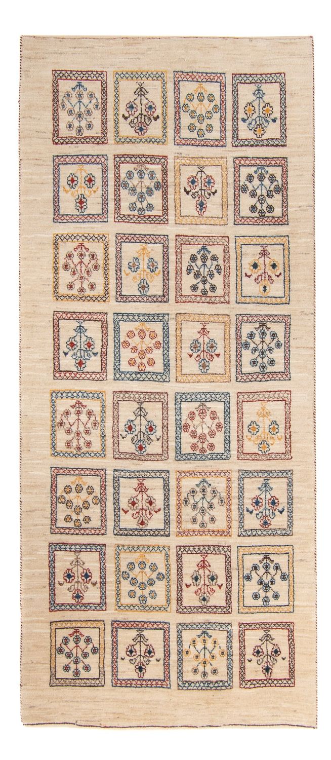 Läufer Gabbeh - Loribaft Perser - 193 x 84 cm - mehrfarbig