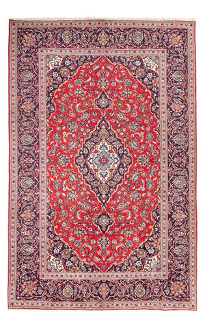 Perserteppich - Keshan - 307 x 195 cm - rot