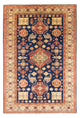 Ziegler Teppich - Kazak - 242 x 165 cm - dunkelblau