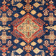 Ziegler Teppich - Kazak - 242 x 165 cm - dunkelblau