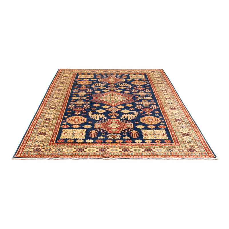 Ziegler Teppich - Kazak - 242 x 165 cm - dunkelblau