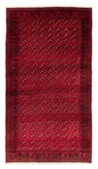 Turkaman Teppich - 239 x 130 cm - rot