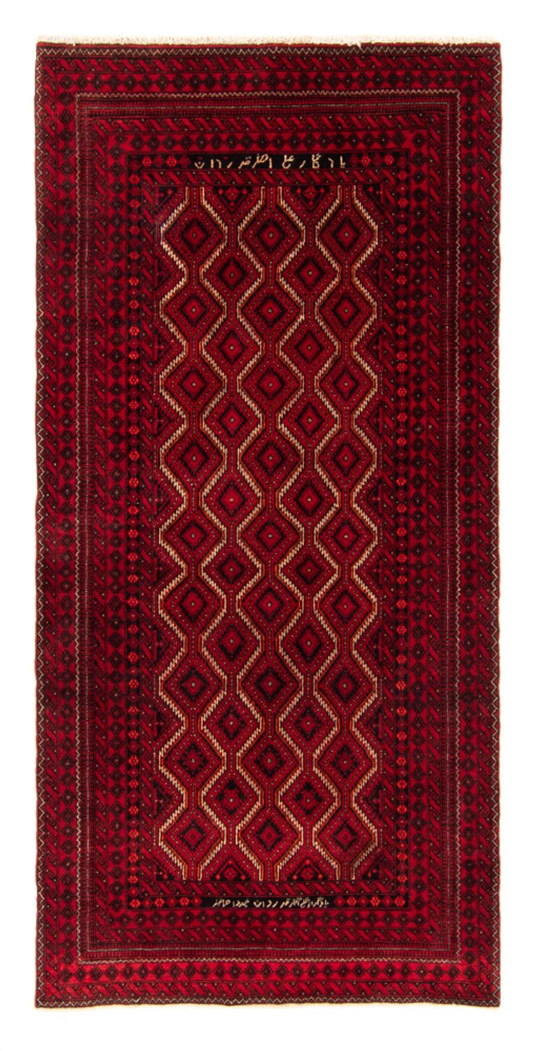 Läufer Belutsch - 198 x 92 cm - rot