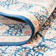 Seidenteppich - Ghom Seide - Premium - 152 x 100 cm - dunkelblau