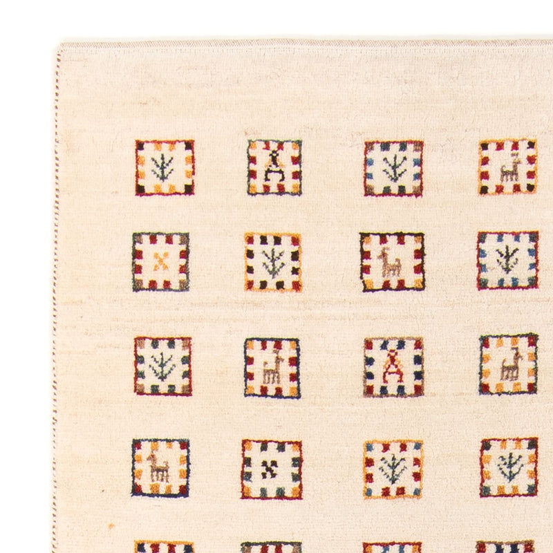 Läufer Gabbeh - Loribaft Perser - 200 x 82 cm - beige