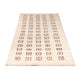 Läufer Gabbeh - Loribaft Perser - 200 x 82 cm - beige